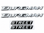 Suzuki Burgman Street 125 Sticker | Premium 3D Look BURGMAN STREET Side Panel Decal | Burgman Side Panel Sticker | Burgman Scooter Sticker.